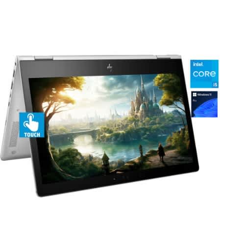Elitebook X360 - Touch- Core I5- 512GB SSD- 8GB RAM- Fp Reader- Backlit Windows 11 + Gift - View 3