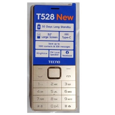 T528 - 2.8" - 16MB ROM - 8MB RAM - 2500mAh - Gold