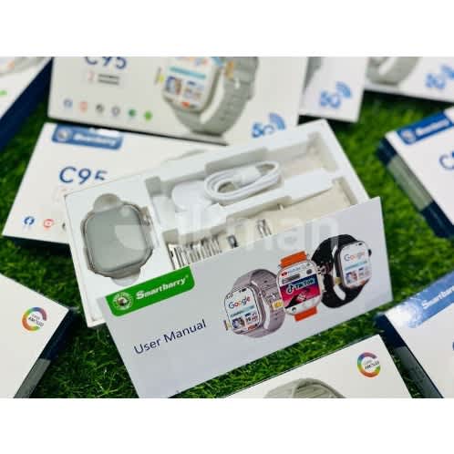 Smartbarry C95 Super Amoled Smart Watch With Sim - View 3