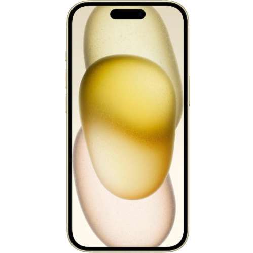 IPhone 15 - 6.1" - 128GB ROM - 6GB RAM - Single Sim - iOS 17 - 3349mah - Yellow - View 2