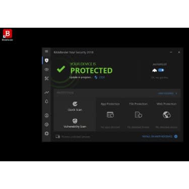 Bitdefender Total Security Multiplatform 25 Devices 1 Year - View 2