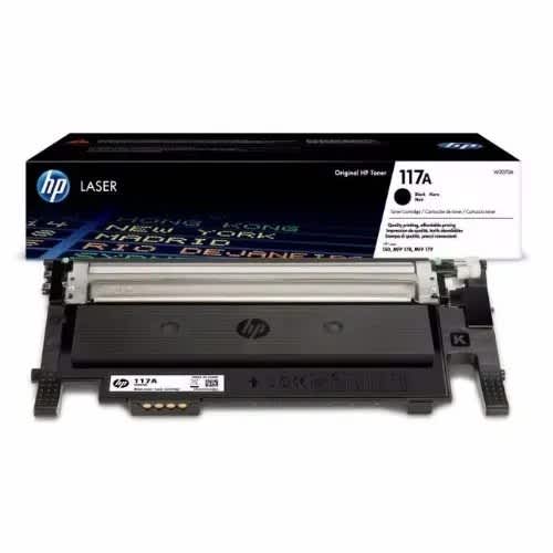 Laser Toner Cartridge - W2070a - 117a - Black