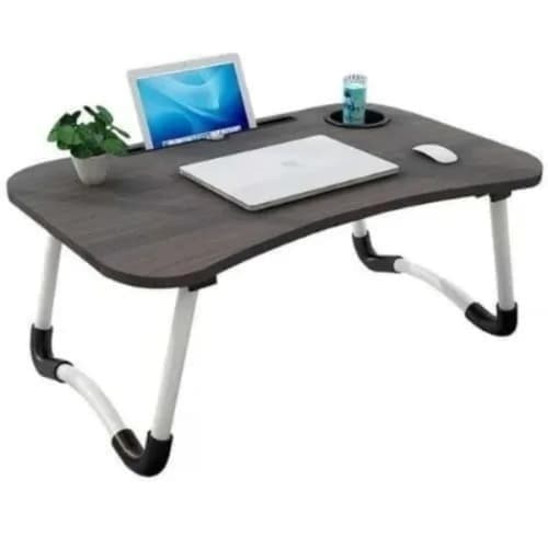 Adjustable Laptop Table With Stand - Black - View 3