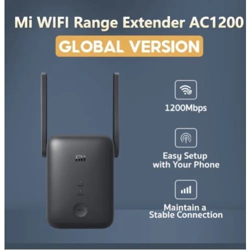 Xiaomi Mi Wi-fi Range Extender Ac1200-black - View 2