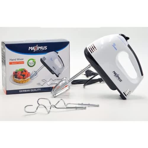 7 Speed Hand Mixer With 4 Mixing Pins – Effortless Baking & Cooking - View 2