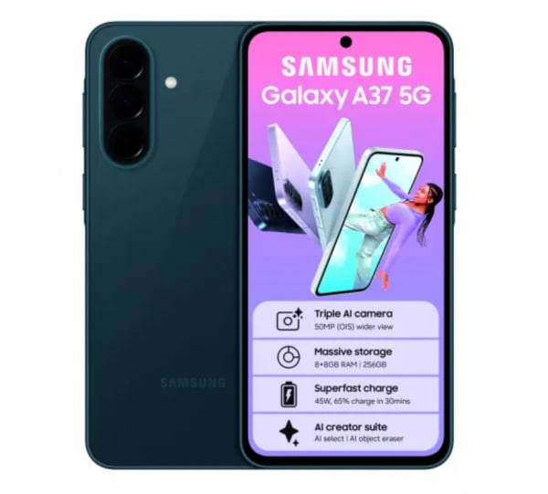 Samsung Galaxy A37 5g 8gb+256gb Graygreen - View 3
