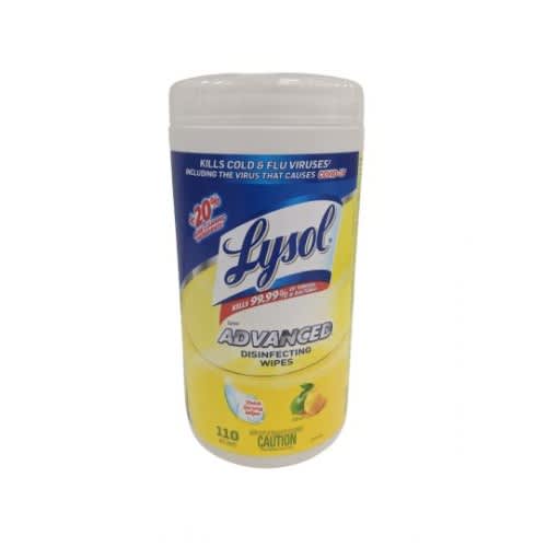 Advanced Disinfecting Wipes, Citrus Scented Thick Strong Wipe - 110 Wipes X 2 - View 2