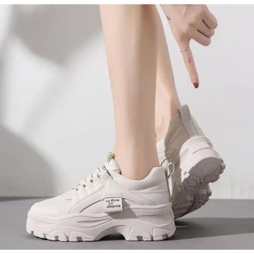 Round Toes Platform Women Sneakers - View 2