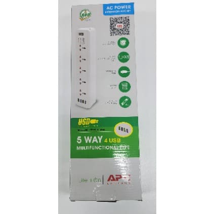 5 Way 4 Usb Multifunctional Type Extension Box - View 3