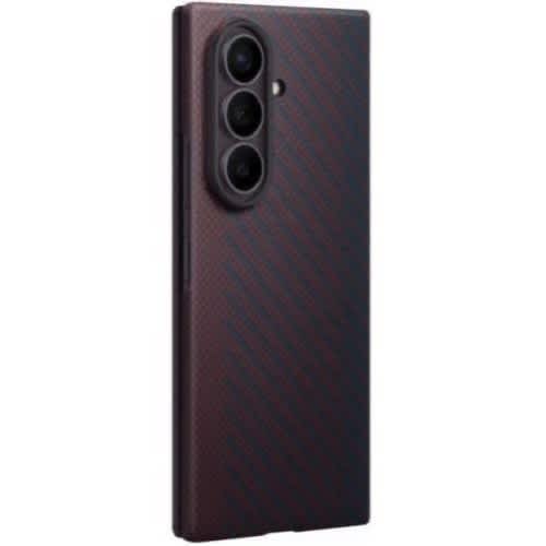 Magnet Case Carbon Fiber For Samsung Galaxy Z Fold 8 Ultra - Violet - View 4