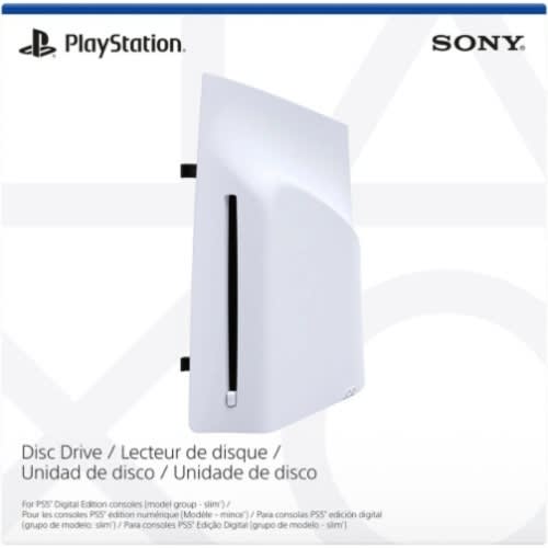 Sony Disc Drive For Playstation 5- Digital Edition Consoles - White - View 2