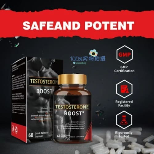 Testosterone Boost - Strength & Performance In Every Capsule - 60 Capsules - View 3