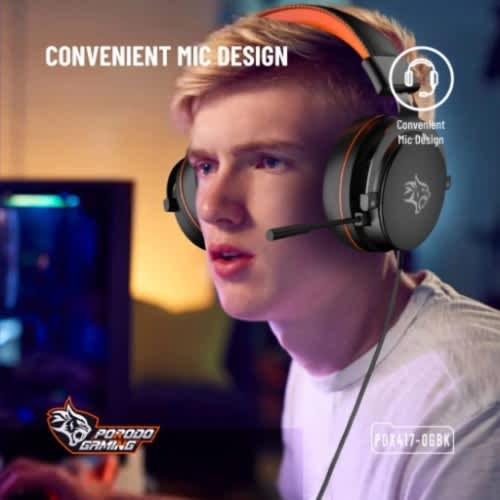 Gaming 7.1 Surround Headset Pdx417 – Soft Breathable Ear Pads For Extended Comfort - View 3