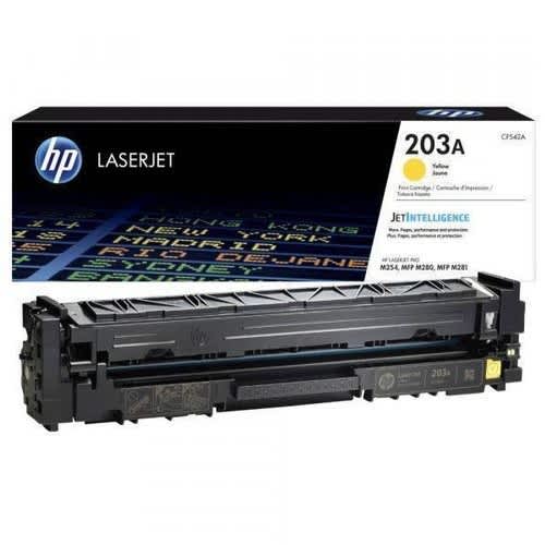 Hp 100% 203a Yellow Toner Catridge - View 3