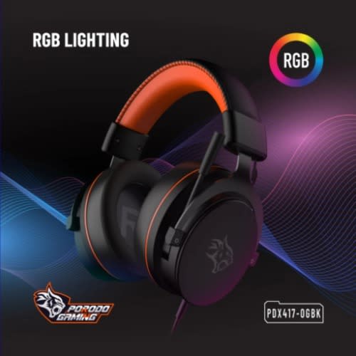 Gaming 7.1 Surround Headset Pdx417 – Soft Breathable Ear Pads For Extended Comfort - View 2