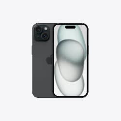iPhone 15 - 6.1" - 128GB ROM - 6GB RAM - Nano SIM + eSIM - 5g - Black - View 2