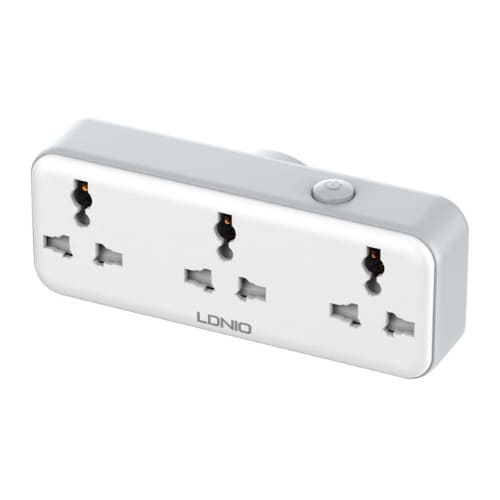 3 Ac Outlets Portable Extension Power Socket - View 2