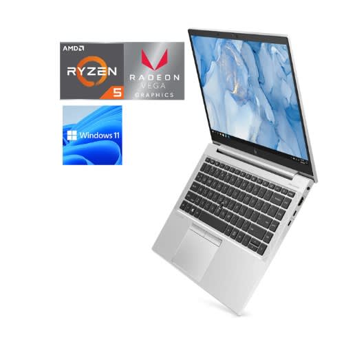 Elitebook 835 G8- Ryzen 5 Pro- Up To 4.5ghz - 16gb Ram - 256gb Ssd - Backlit Key-fp Reader - View 3