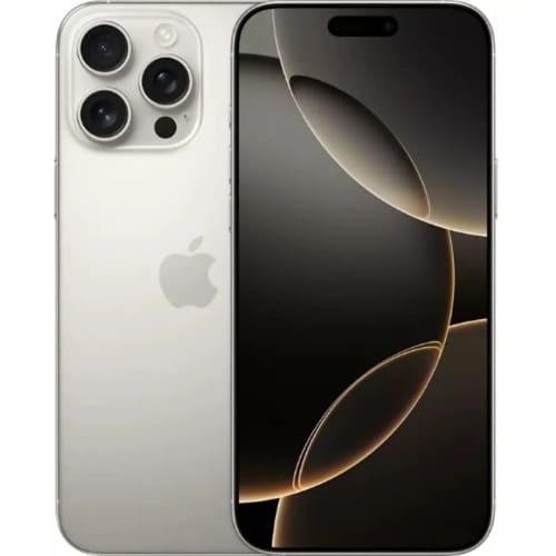 iPhone 16 Pro Max - 6.9" - 256GB ROM - 8GB RAM - Single Sim – 5G - 4685mAh – Natural Titanium