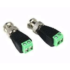 Cat5 To Coaxial Camera Cctv Tv Video Balun Bnc Cable Connector Adapter - 10 Pcs - View 3