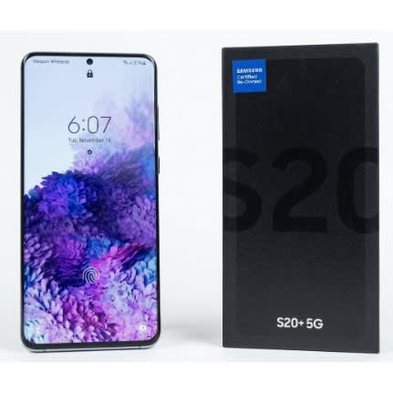 Galaxy S20+ - 128+8gbROM/RAM -5g- 6.7"qhd+ Dynamic Amoled 2x Infinityo - 1sim+esim - 4500mah - Blue - View 2