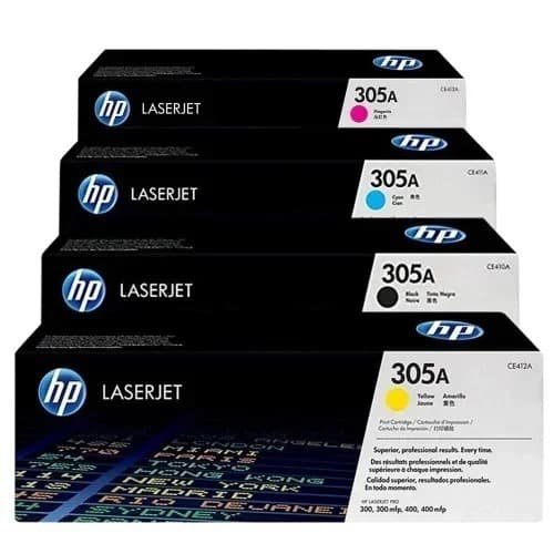 Combo Toner - Cyan - Yellow - Magenta & Black - 305 - View 1