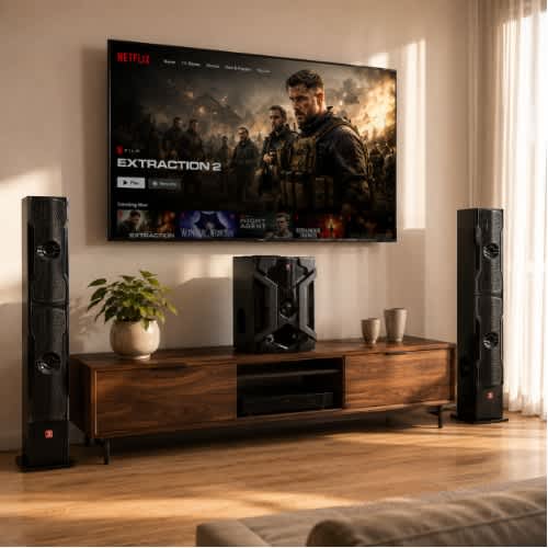 Dj-669 High Class Home Cinema System – De Senior Sound System With Classy Design - View 2
