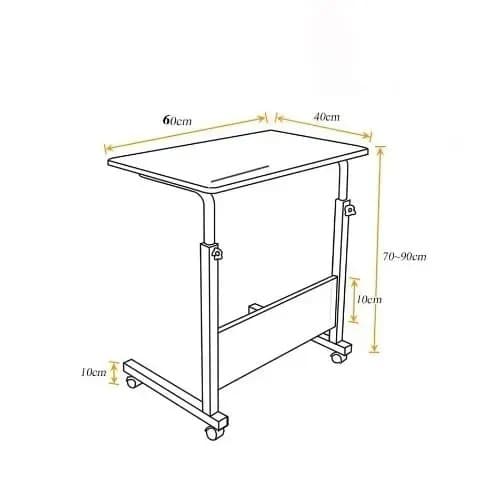 Laptop Table With Wheels - View 2