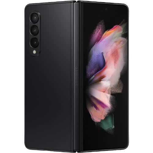 Galaxy Z Fold 3 5G - 7.6" - 256GB ROM - 12GB RAM - 12MP - 4400mAh - Phantom Black - View 2