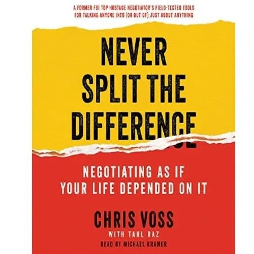 Never Split The Difference By Chris Voss - View 2