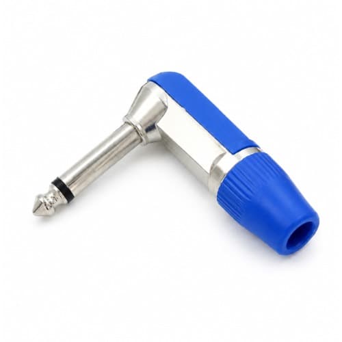 Conector De Audio Mono De - Blue - 6.5mm - 1pcs