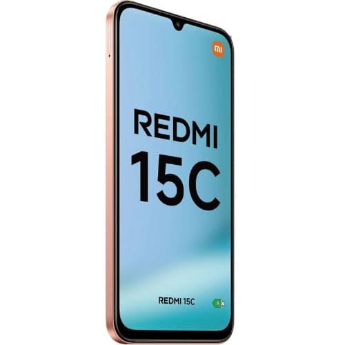 Redmi 15C - 6.9" - 4GB RAM - 128GB ROM - 4G LTE - Dual SIM - Fingerprint - 6000mAh - Orange - View 3
