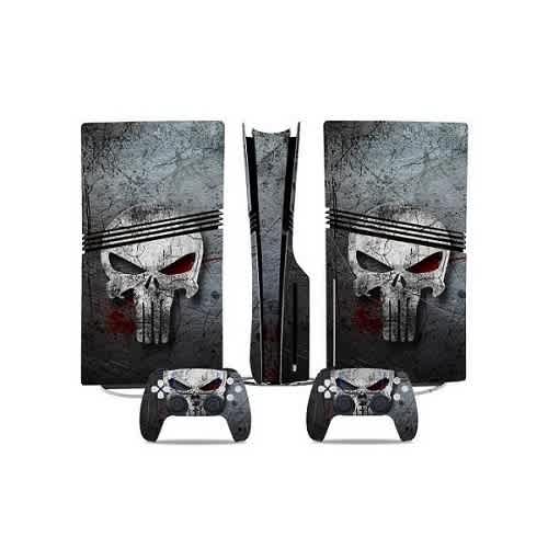 PlayStation PS5 Pro Protective Sticker- Skull Series - View 3