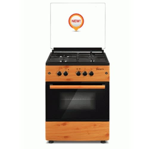 Maxi Gas-cooker 6060 - 3b+1e - Igl Wood - View 1
