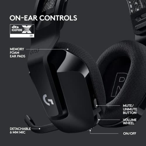 G733 Lightspeed Wireless Gaming Headset With Suspension Headband- Lightsync Rgb - View 3