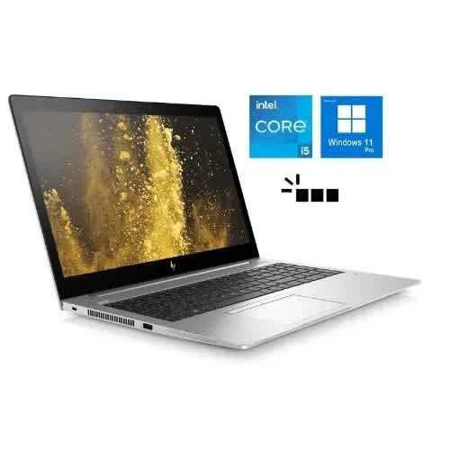 Elitebook 840 G6 Intel Core i5 -16GB RAM -512GB SSD - Backlit Keyboard - Wins 11 Pro -Silver - View 3