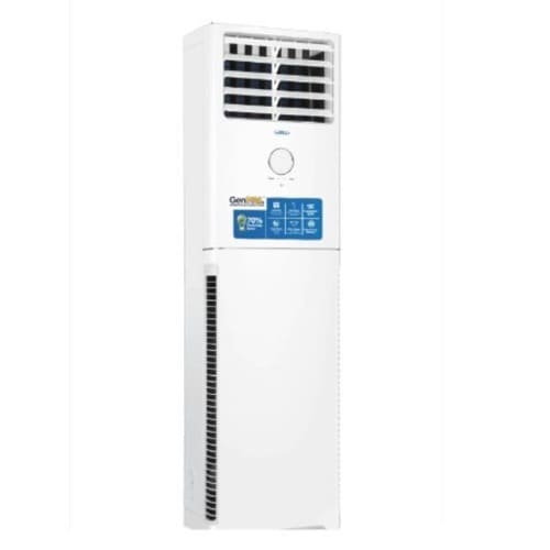 3 Horse Power Genpal Floor Standing Inverter Air Conditioner - White