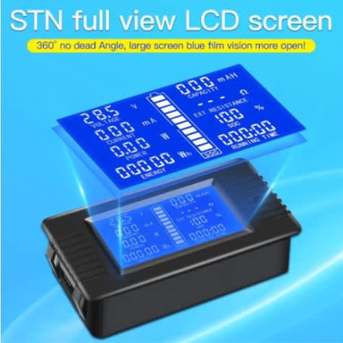 Dc Battery Monitor Meter Multifunction With 300a Shunt - View 4