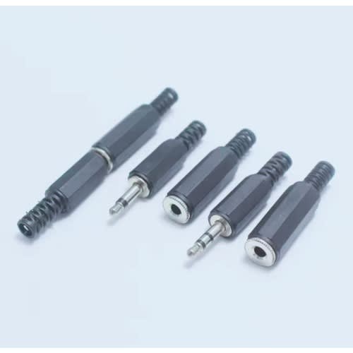 Audio Small Jack Socket And Audio Small Stereo Jack Plug Connectors - 10 Pairs - View 3