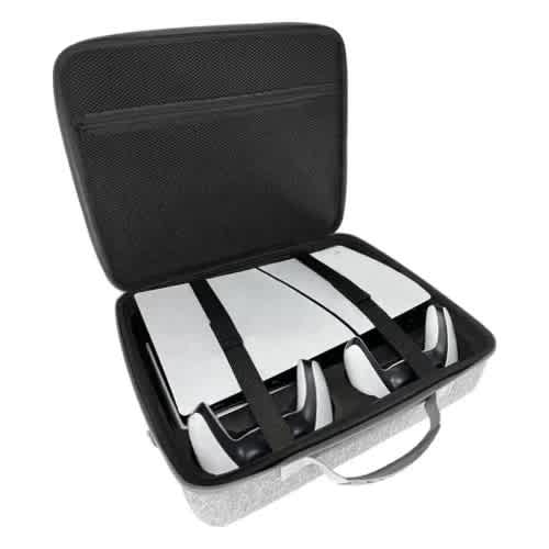 Ps5 Slim Bag - flat Design - Grey - View 2