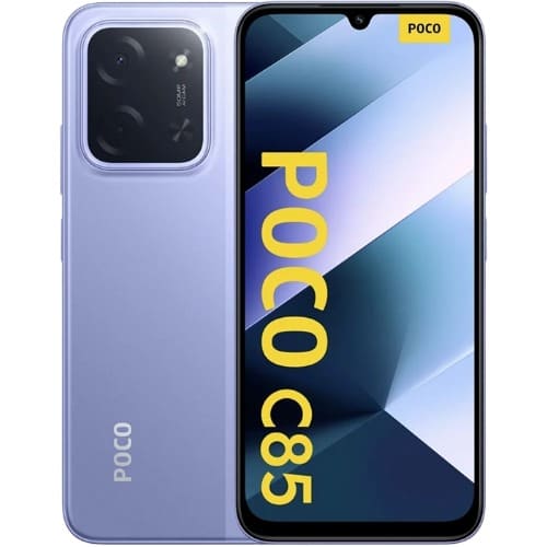POCO C85 - 6.9" - 256GB ROM - 8GB RAM - 4G LTE - Dual SIM - Fingerprint - 6000mAh - Purple - View 3