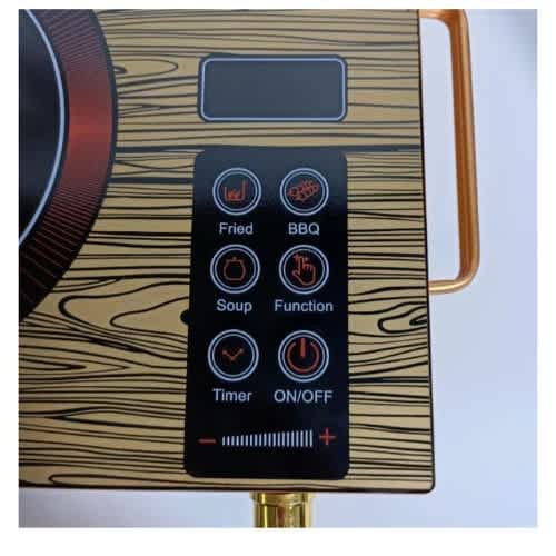 Touch Control Infrared Induction Cooker 3500W energy saver - 360 x 280 x 61mm - View 3
