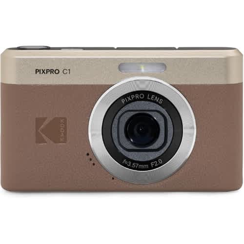 Pixpro C1 Digital Camera - 13mp Compact Point & Shoot - Brown - View 2