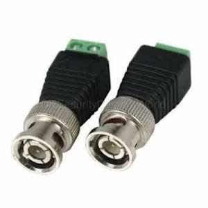 Cat5 To Coaxial Camera Cctv Tv Video Balun Bnc Cable Connector Adapter - 10 Pcs - View 2