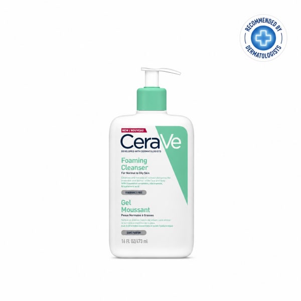 Foaming Cleanser for Normal to Oily Skin with Niacinamide & 3 Essential Ceramides 473ML - View 1