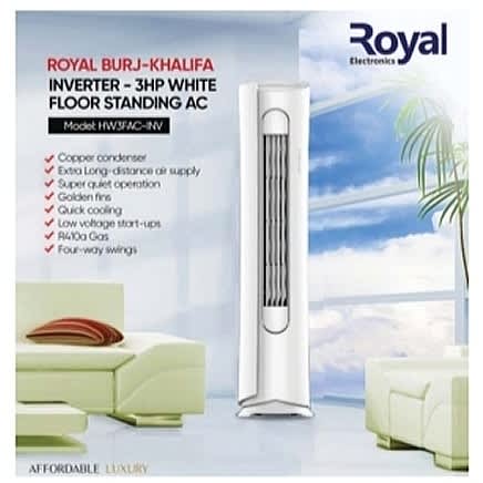 3hp Burj Khalifa Floor Standing Inverter Ac - View 2