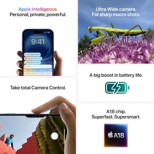 iPhone 16 128GB Ultramarine - View 6