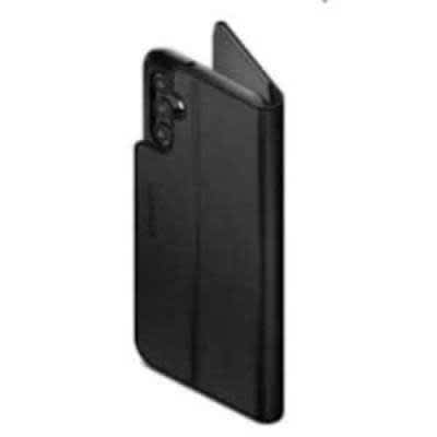 Leather Flip Case For Samsung A06 -black - View 3