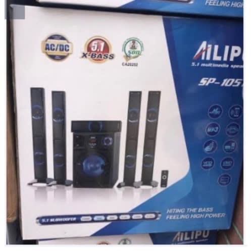 Deep Sound Hometheatre /speaker System – Bluetooth/ Fm/ Remote/ Subwoofer | Modelsp- 1051 - View 2