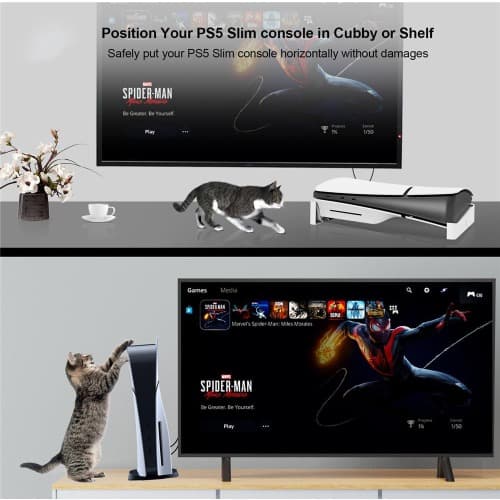 Horizontal Stand For Ps5 Slim/opp Console - View 2